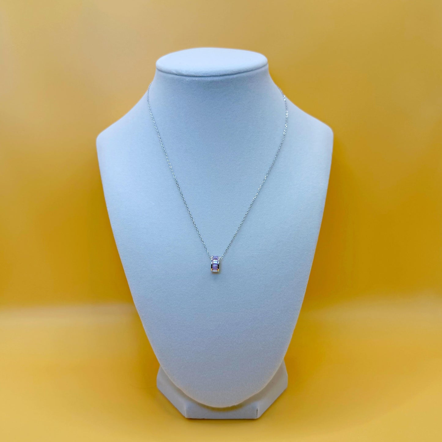 PINK HALO NECKLACE